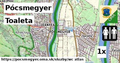 Toaleta, Pócsmegyer