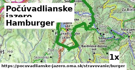 Hamburger, Počúvadlianske jazero