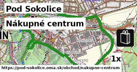 Nákupné centrum, Pod Sokolice