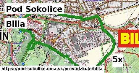 Billa, Pod Sokolice