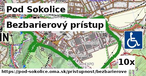 Bezbarierový prístup, Pod Sokolice