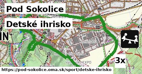 Detské ihrisko, Pod Sokolice