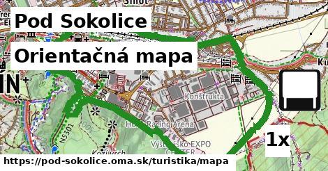 Orientačná mapa, Pod Sokolice