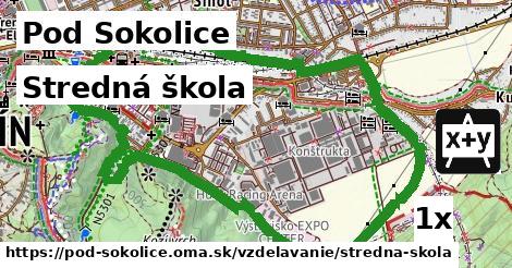 Stredná škola, Pod Sokolice