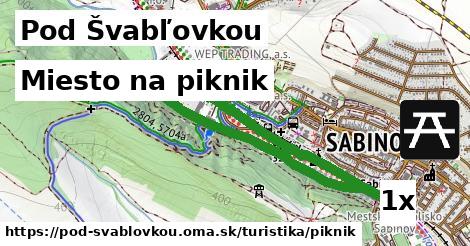 Miesto na piknik, Pod Švabľovkou