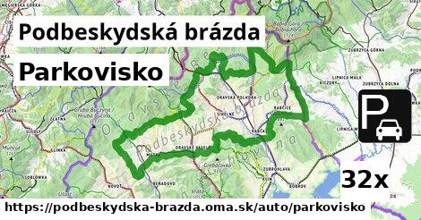 Parkovisko, Podbeskydská brázda