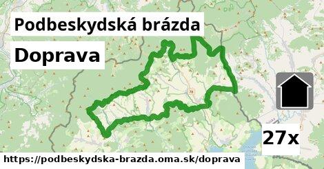 doprava v Podbeskydská brázda