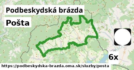 Pošta, Podbeskydská brázda