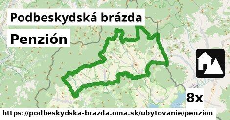 Penzión, Podbeskydská brázda