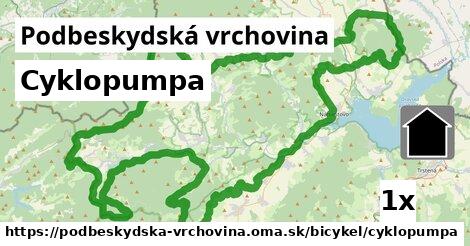 Cyklopumpa, Podbeskydská vrchovina