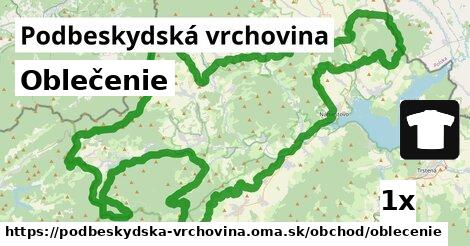 Oblečenie, Podbeskydská vrchovina