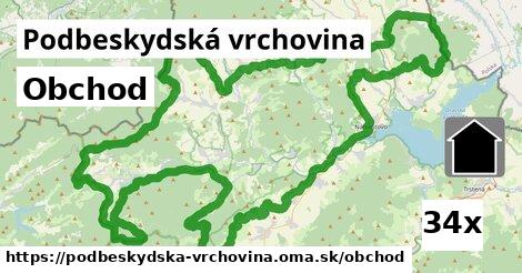 obchod v Podbeskydská vrchovina