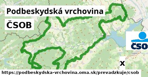 ČSOB, Podbeskydská vrchovina