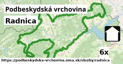 Radnica, Podbeskydská vrchovina