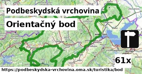 Orientačný bod, Podbeskydská vrchovina