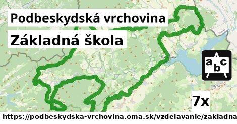 Základná škola, Podbeskydská vrchovina