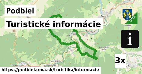 Turistické informácie, Podbiel