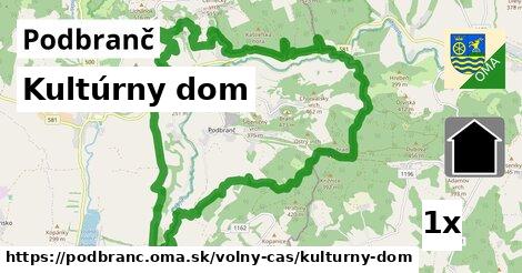 Kultúrny dom, Podbranč