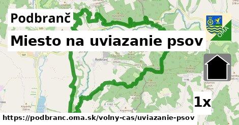 Miesto na uviazanie psov, Podbranč