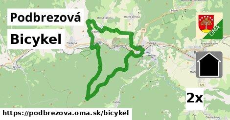 bicykel v Podbrezová