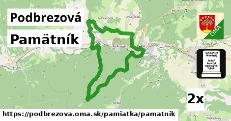 Pamätník, Podbrezová