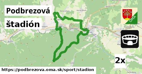 štadión, Podbrezová