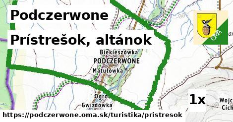 prístrešok, altánok v Podczerwone