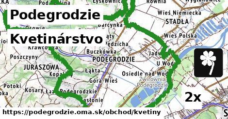 Kvetinárstvo, Podegrodzie