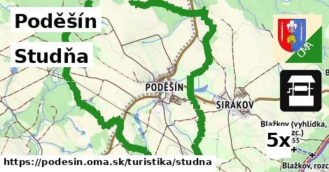 Studňa, Poděšín