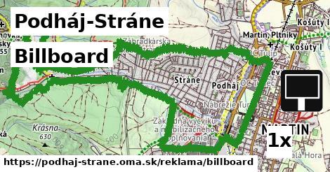 Billboard, Podháj-Stráne