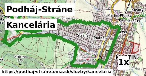 kancelária v Podháj-Stráne