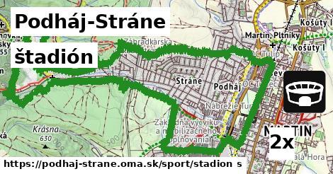 štadión, Podháj-Stráne