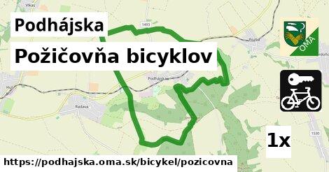 Požičovňa bicyklov, Podhájska