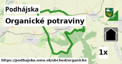 organické potraviny v Podhájska