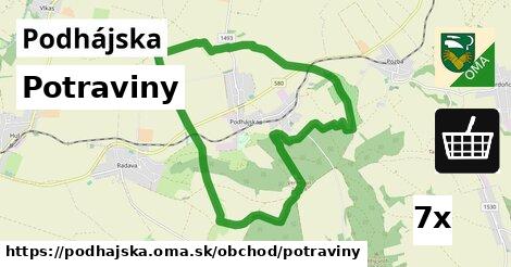 Potraviny, Podhájska