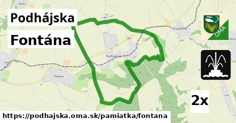 Fontána, Podhájska