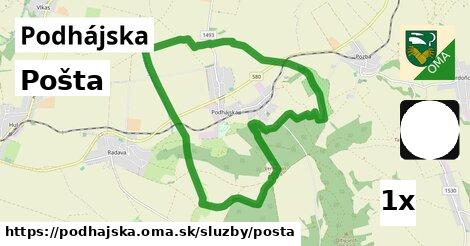 Pošta, Podhájska