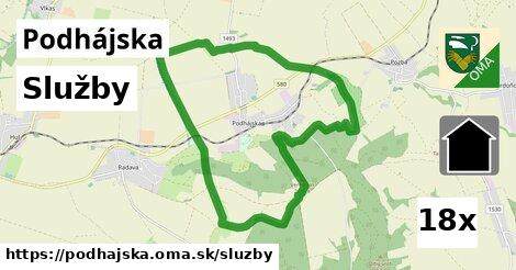 služby v Podhájska