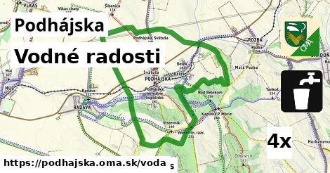 vodné radosti v Podhájska