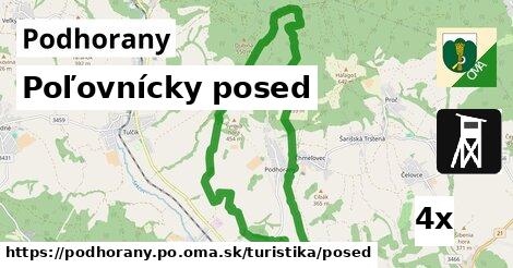 Poľovnícky posed, Podhorany, okres PO