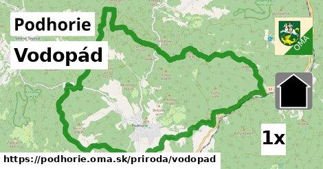 vodopád v Podhorie