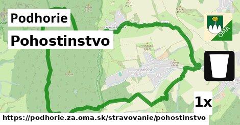 Pohostinstvo, Podhorie, okres ZA