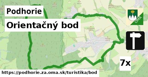 Orientačný bod, Podhorie, okres ZA