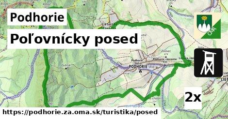 Poľovnícky posed, Podhorie, okres ZA