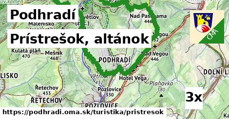 prístrešok, altánok v Podhradí