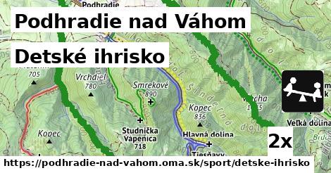 Detské ihrisko, Podhradie nad Váhom