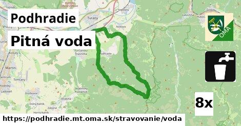 Pitná voda, Podhradie, okres MT