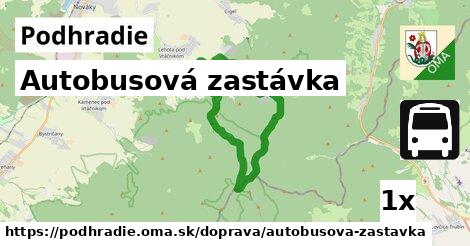 Autobusová zastávka, Podhradie