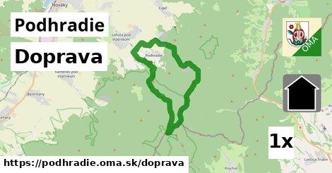 doprava v Podhradie