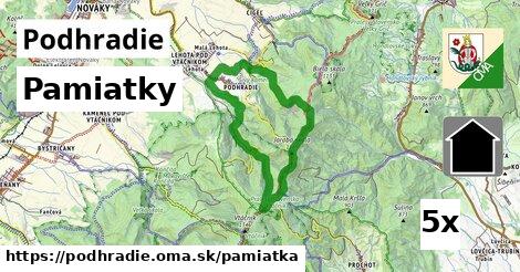 pamiatky v Podhradie